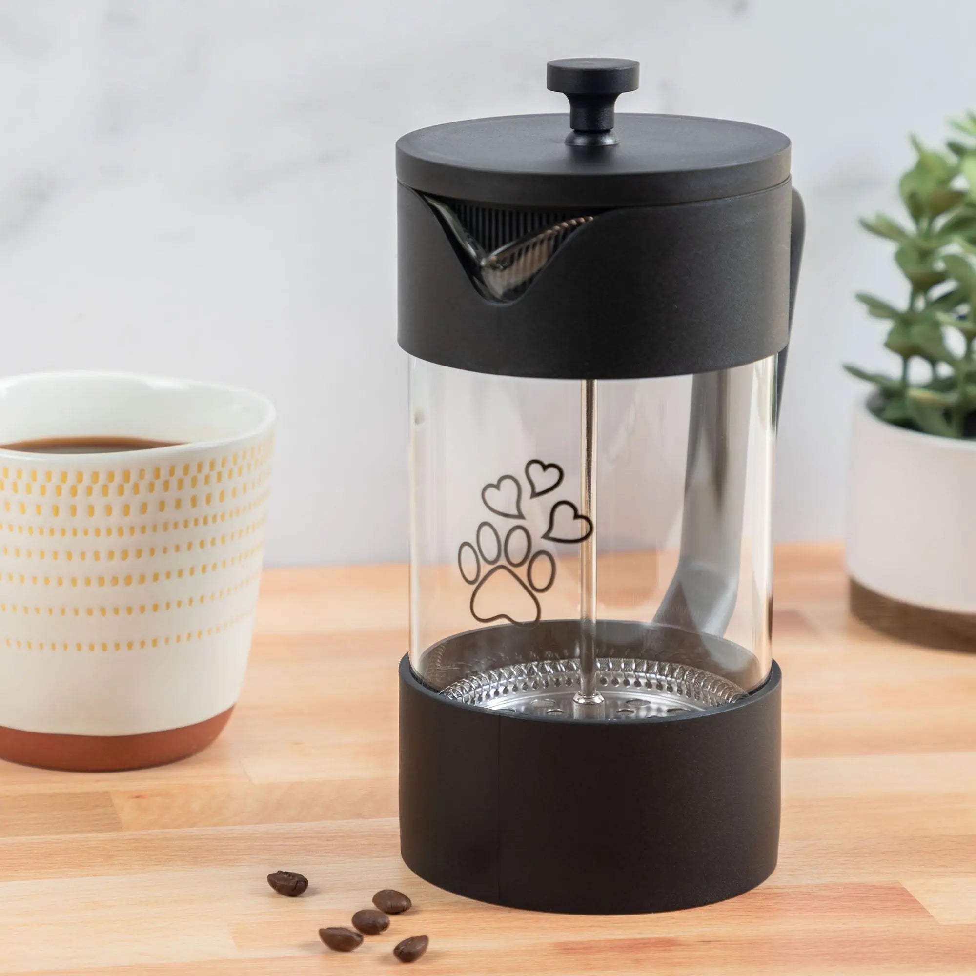 For the Love of Coffee & Paws French Press GreaterGood