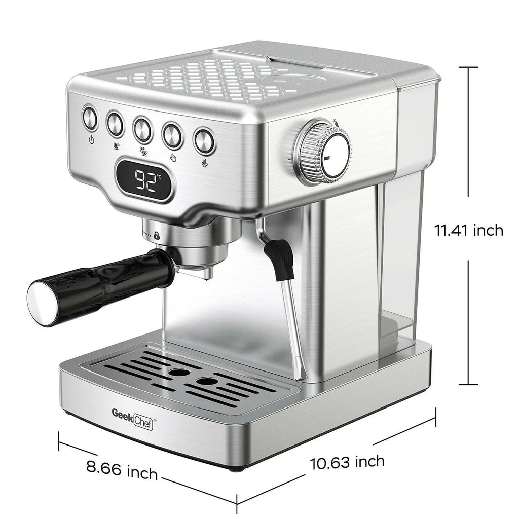 Geek Chef Espresso Machine With Milk Frother For Latte, Cappuccino, Macchiato Café Nairobi