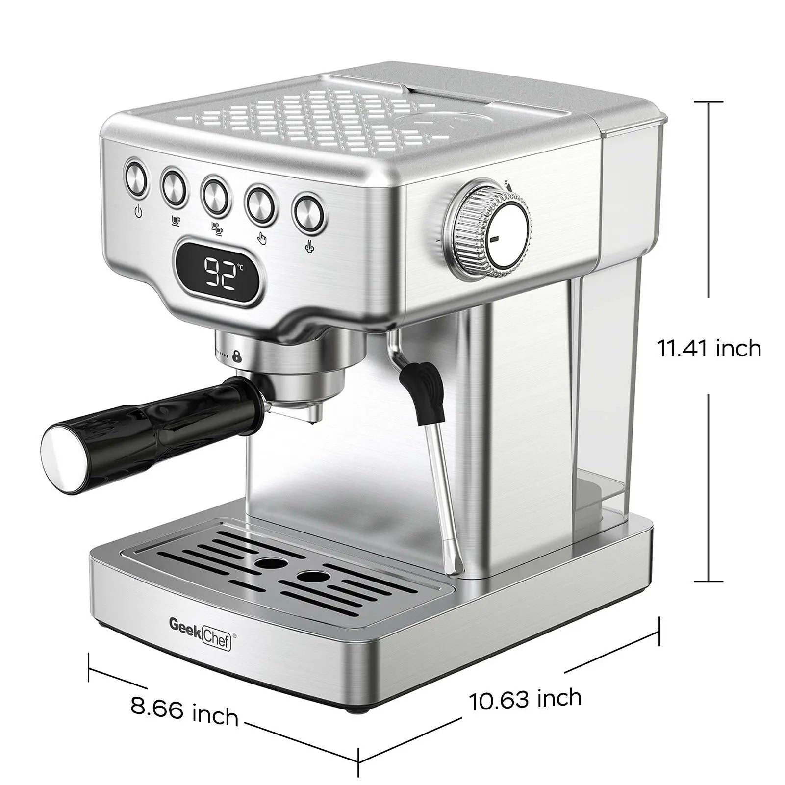 Geek Chef Espresso Machine With Milk Frother For Latte, Cappuccino, Macchiato Café Nairobi