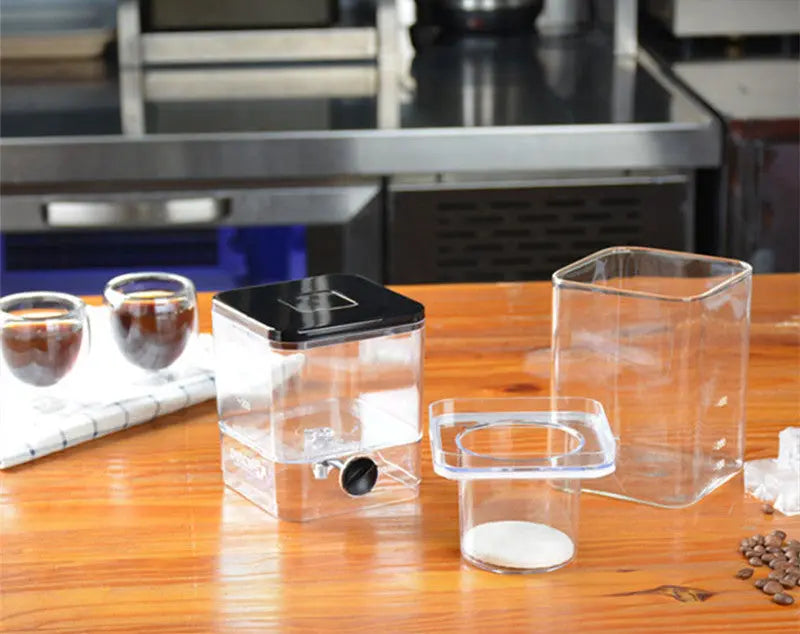 Household Iced Coffee Pot Korean Style Glass Ice Coffee Machine Small Drip Type Cold Extraction Coffee Machine FLIPSTYLEZLLC