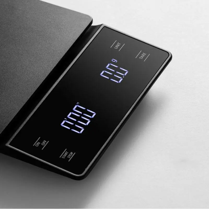 Handmade Coffee Electronic Scale Bar Counter Food Weighing Timing LED Display Café Nairobi