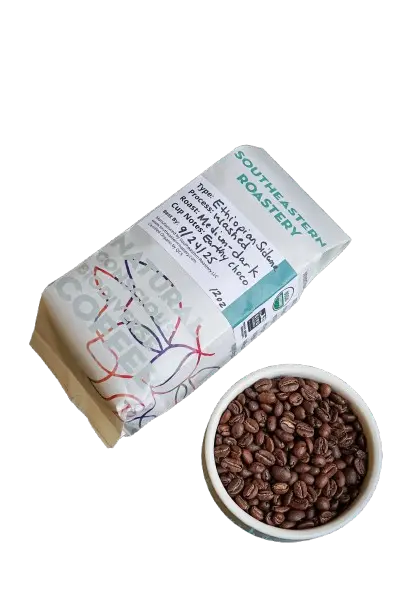 MAEOE - 12oz Organic Ethiopian Dark Roast Coffee Benevolent Bean