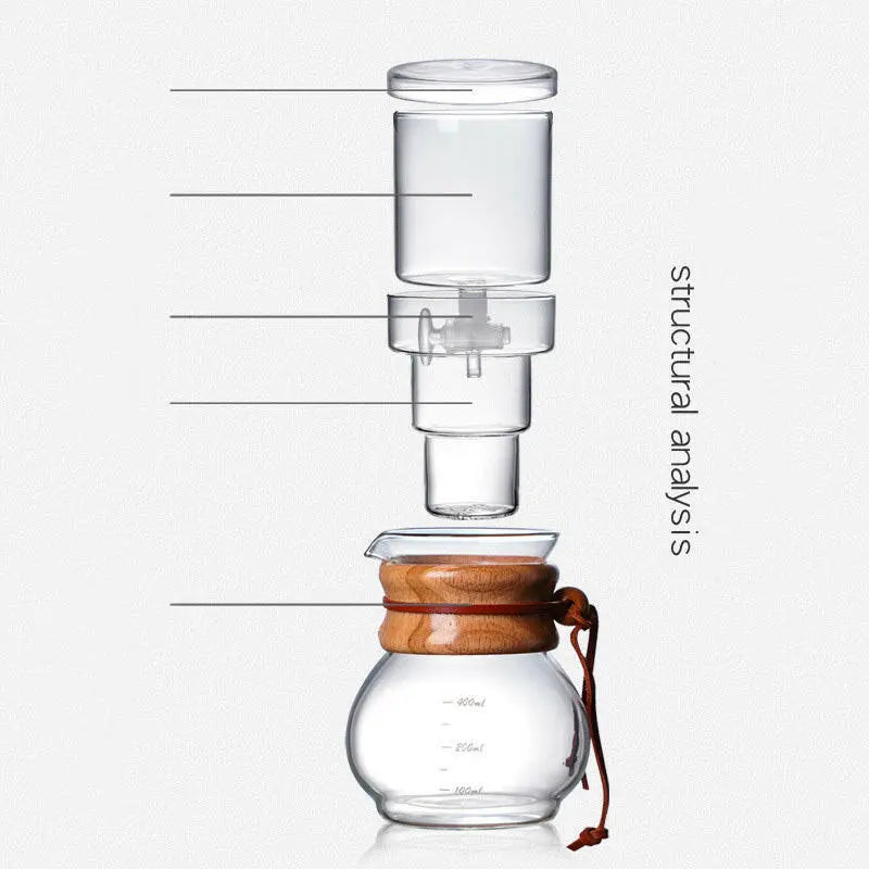 All-In-One Household Drip-Type Ice Brewed Cold Brew Coffee Maker 400ml Café Nairobi