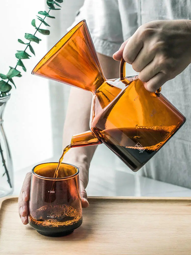 Household  American Glass All-in-one Pour-over - Coffee Maker Set Café Nairobi