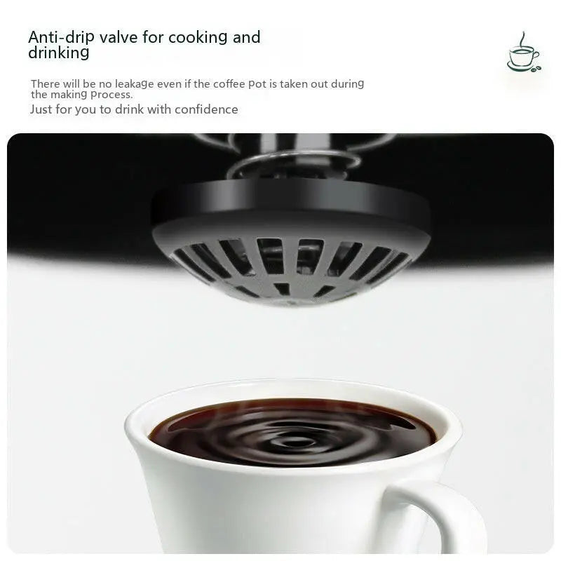 Household Automatic Tea Cooking Small American Drip Coffee Maker Café Nairobi