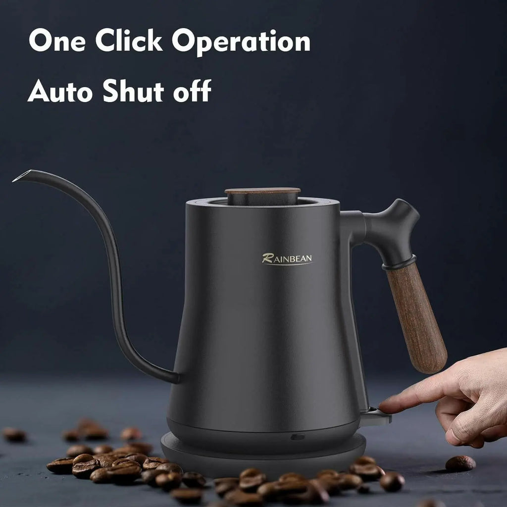 Gooseneck Electric Kettle,Stainless Steel Inner, Leak Proof ,Rapid Heating, Auto Shutoff Café Nairobi