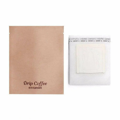 50 Coffee Filters And 50 Kraft Paper Aluminum Foil Bags For Coffee Packaging Café Nairobi