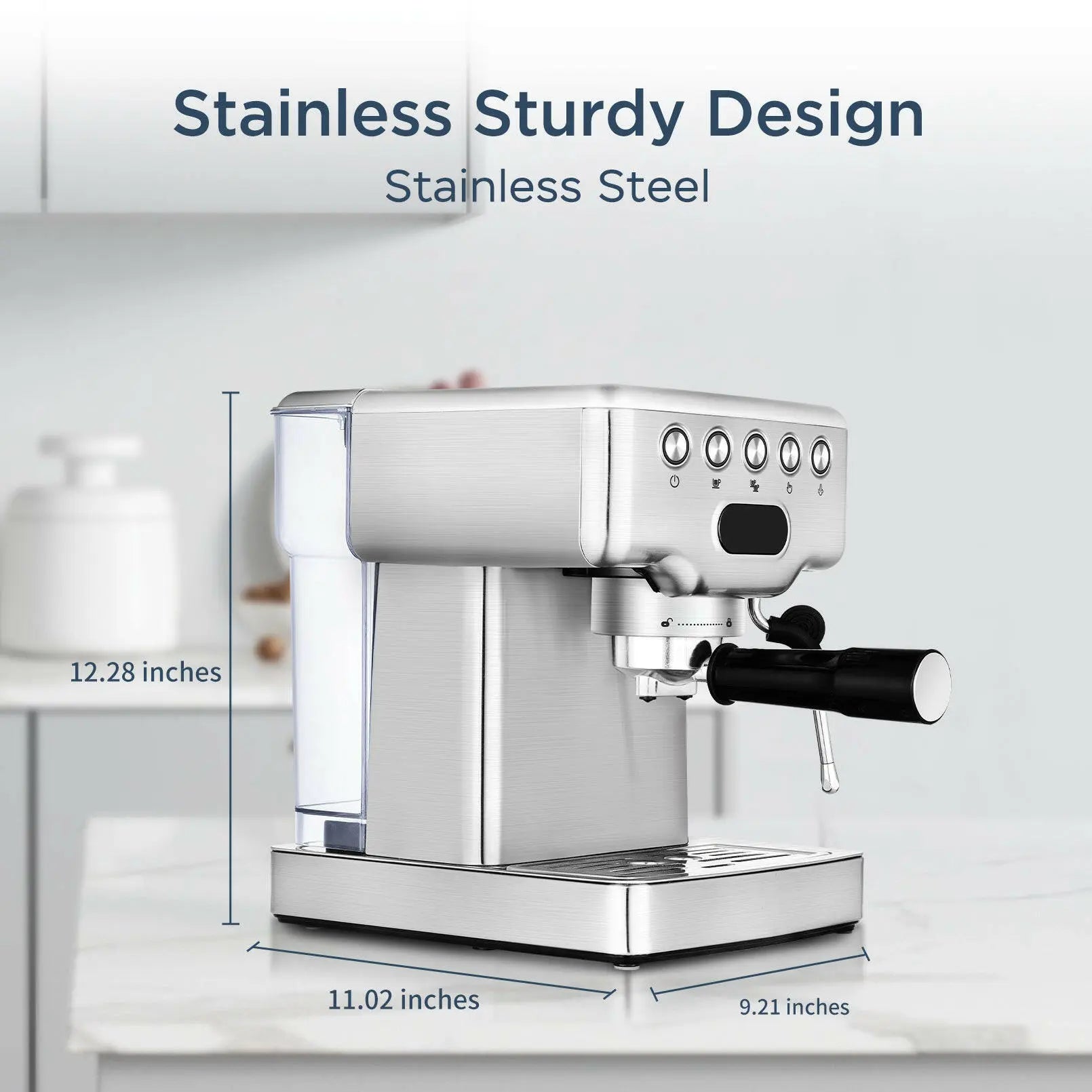 Geek Chef Espresso Machine With Milk Frother For Latte, Cappuccino, Macchiato Café Nairobi