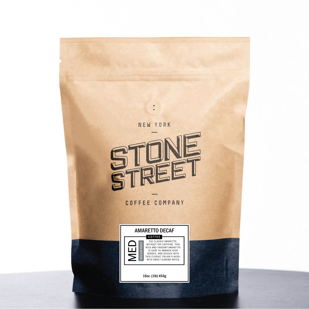 Amaretto Decaf Stone Street Coffee