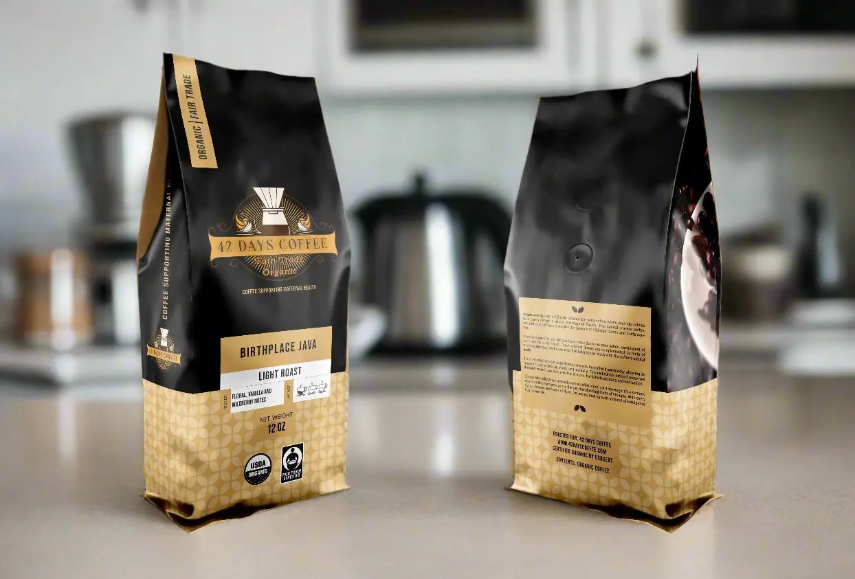 Birthplace Java - Premium Light Roast Organic Coffee 42 Days Coffee