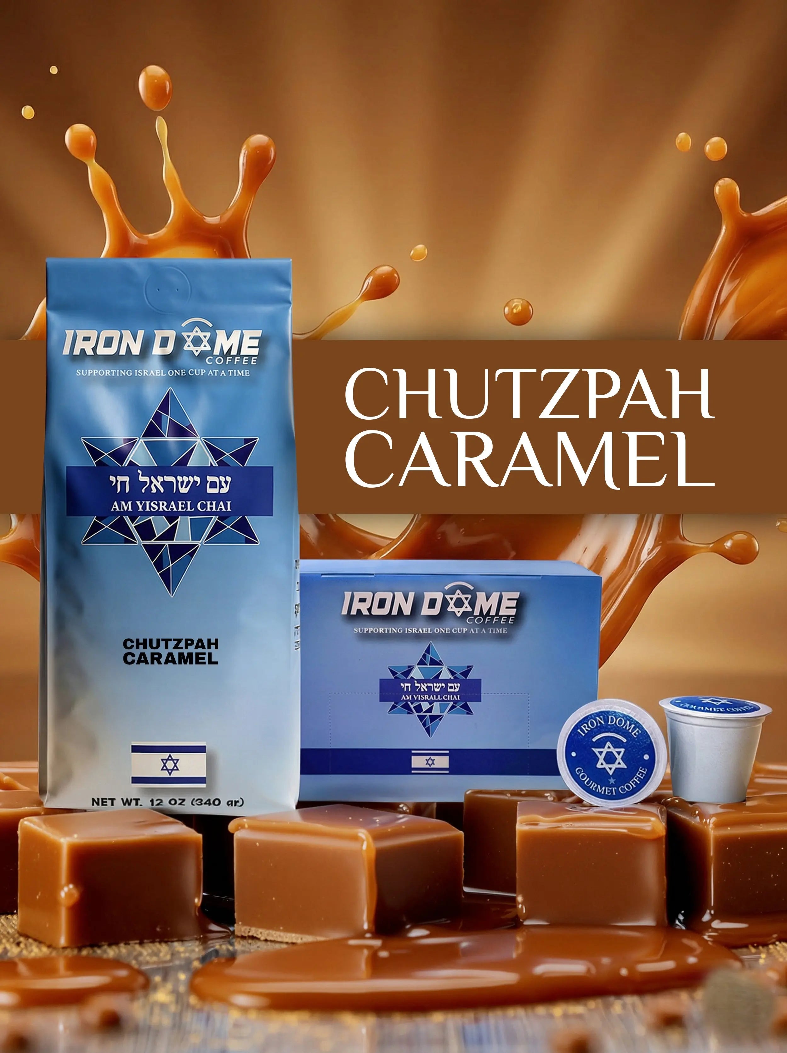 Chutzpah Caramel Iron Dome Coffee