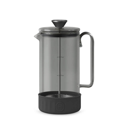Black French Press - Ink Black 32 fl oz HYDY® Reusable Water Bottles With Infuser