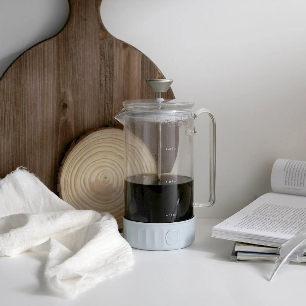 Clean French Press - Cumulus 32 fl oz HYDY® Reusable Water Bottles With Infuser