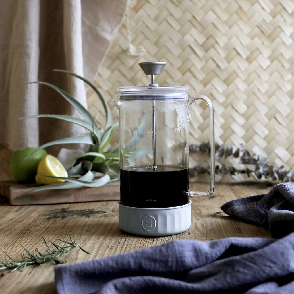 Clean French Press - Cumulus 32 fl oz HYDY® Reusable Water Bottles With Infuser