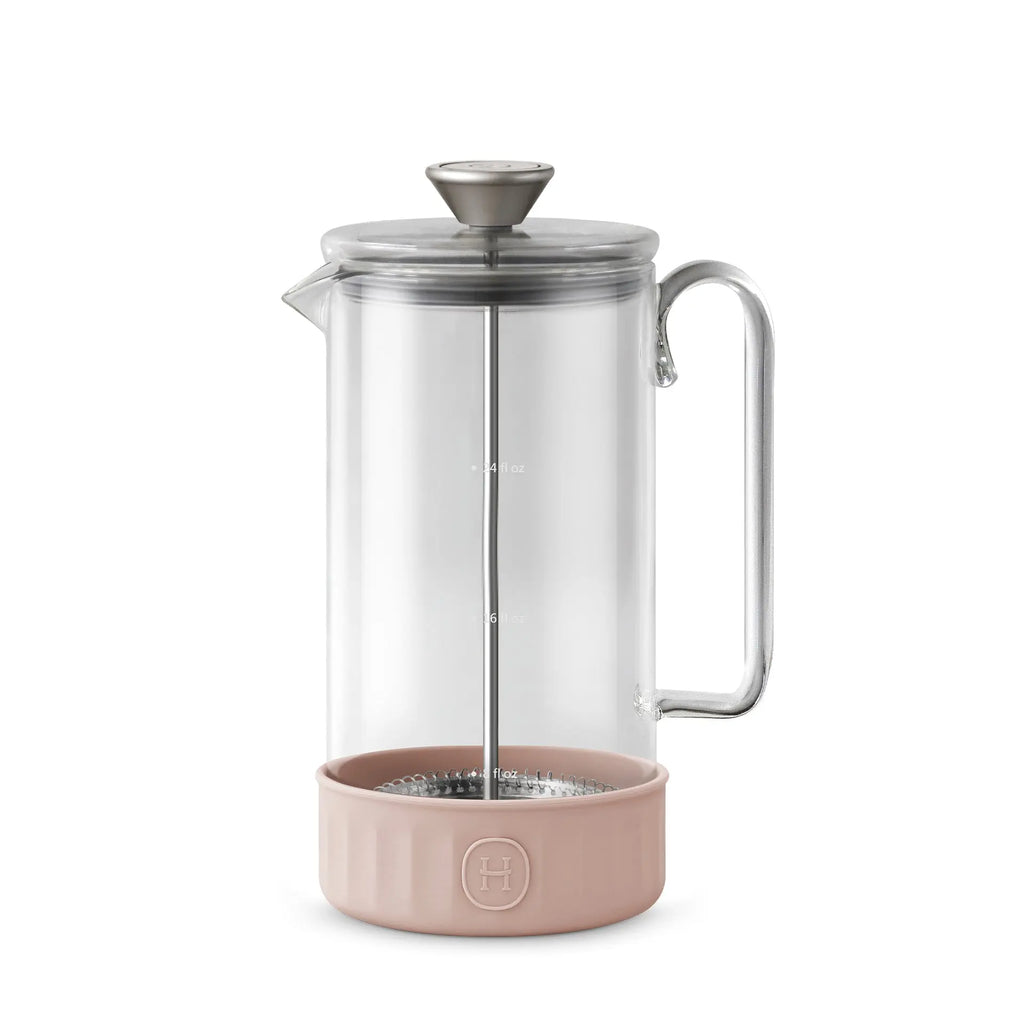Clean French Press - Latte 32 fl oz HYDY® Reusable Water Bottles With Infuser