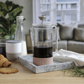Clean French Press - Latte 32 fl oz HYDY® Reusable Water Bottles With Infuser