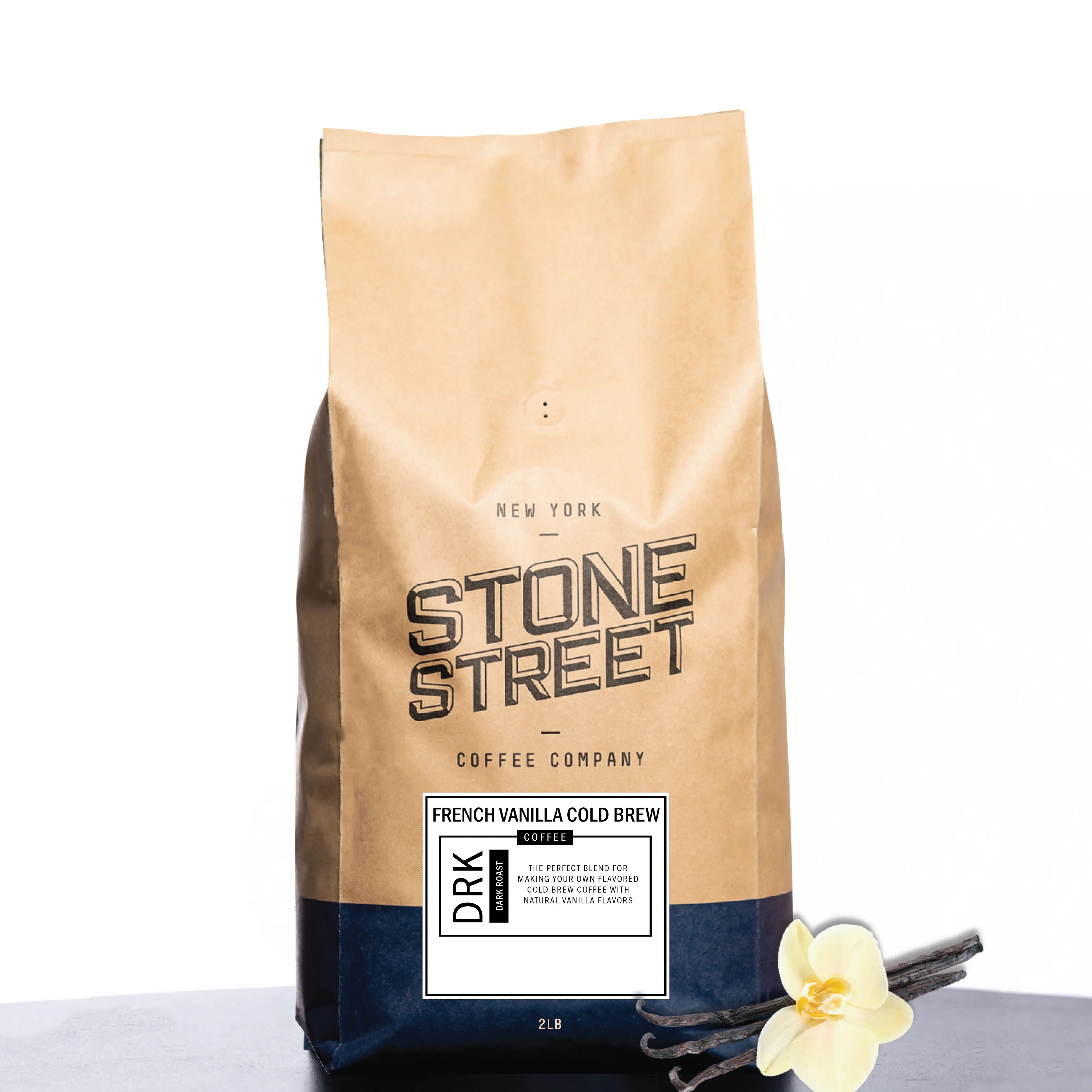 French Vanilla Cold Brew 2LB Stone Street Coffee
