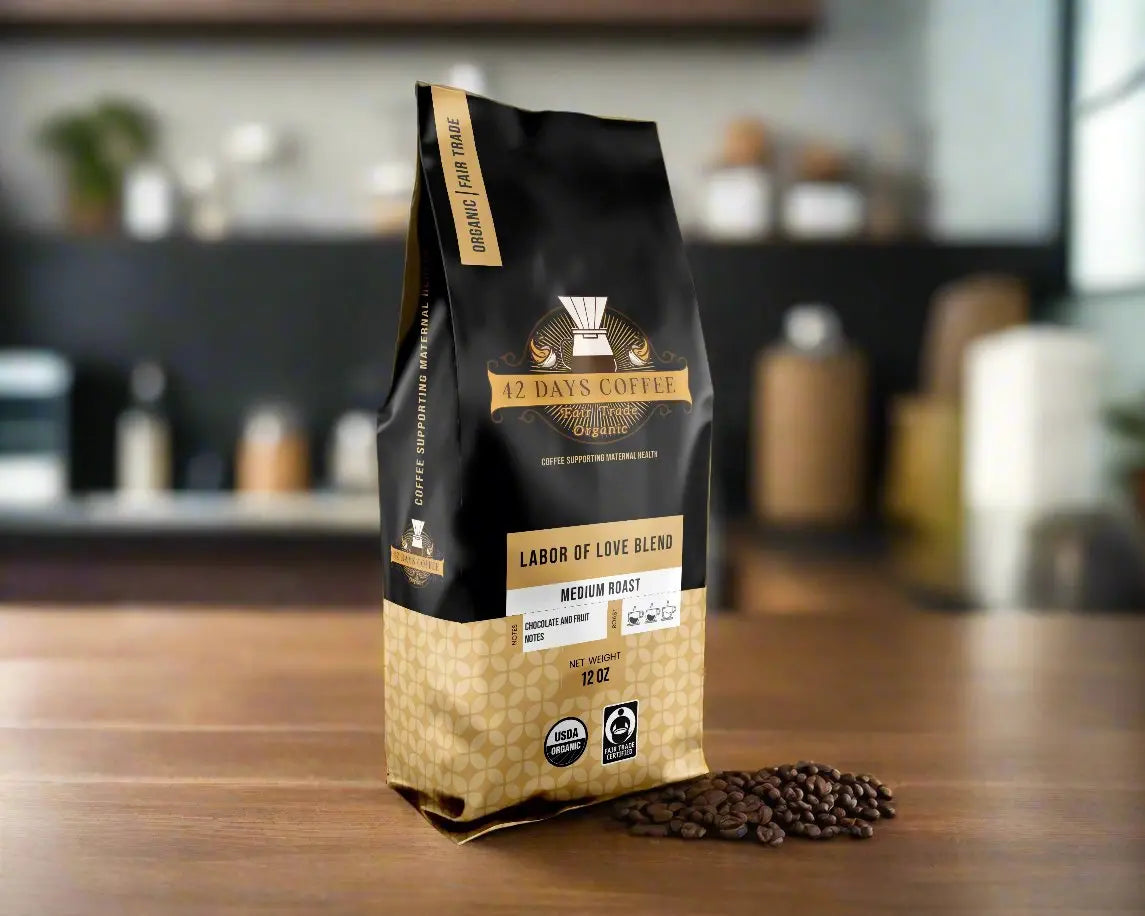 Labor of Love Blend - Light Roast Organic Coffee 42 Days Coffee