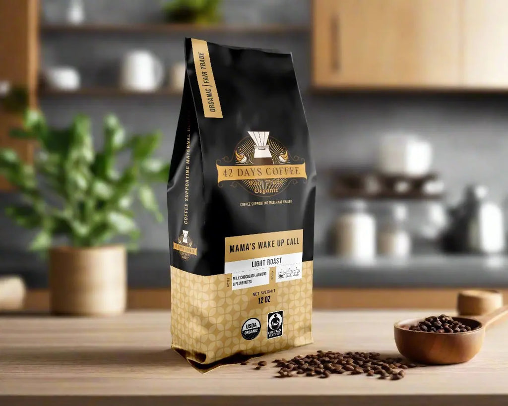 Mama's Wake Up Call - Specialty Light Roast Organic Coffee 42 Days Coffee