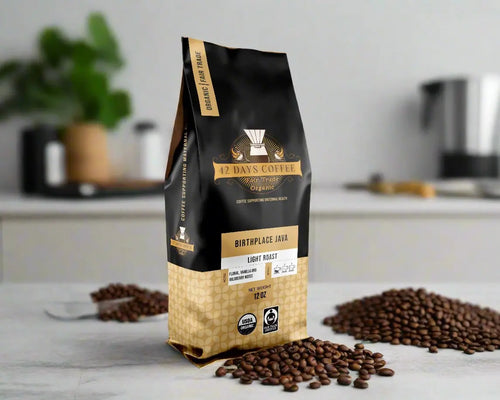 Birthplace Java - Premium Light Roast Organic Coffee 42 Days Coffee