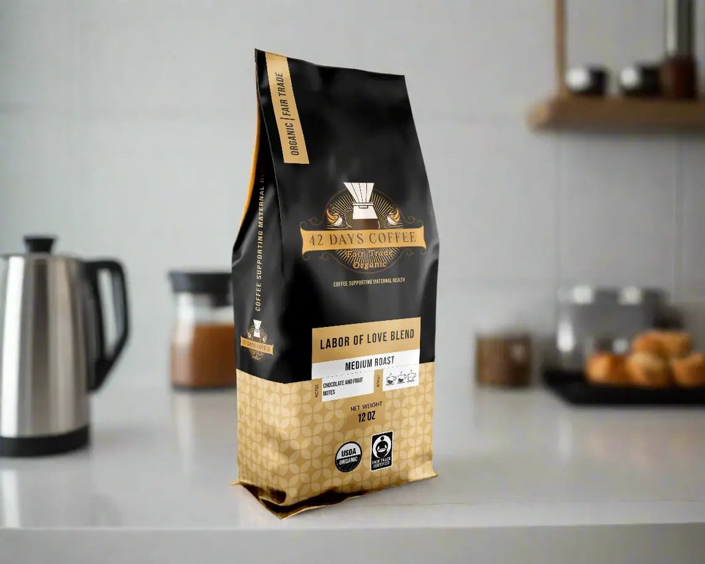 Labor of Love Blend - Light Roast Organic Coffee 42 Days Coffee