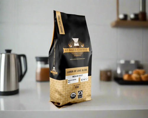 Labor of Love Blend - Light Roast Organic Coffee 42 Days Coffee