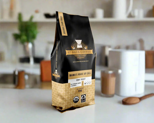 Mama's Wake Up Call - Specialty Light Roast Organic Coffee 42 Days Coffee