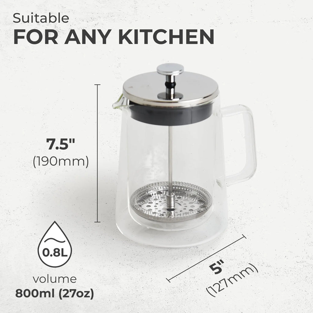 Glass French Press, KF1010 Kaffe Products
