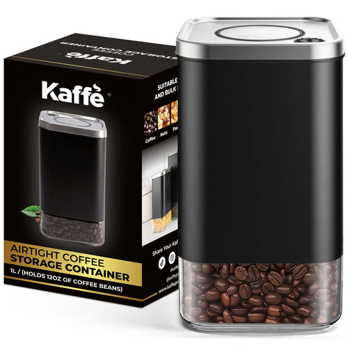12oz Square Glass Storage Container, KF3021S Kaffe Products