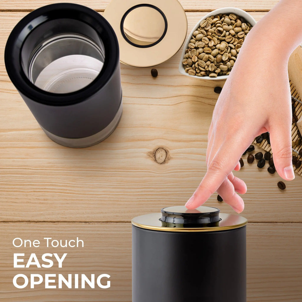 12oz Round Glass Storage Container, KF3031G Kaffe Products