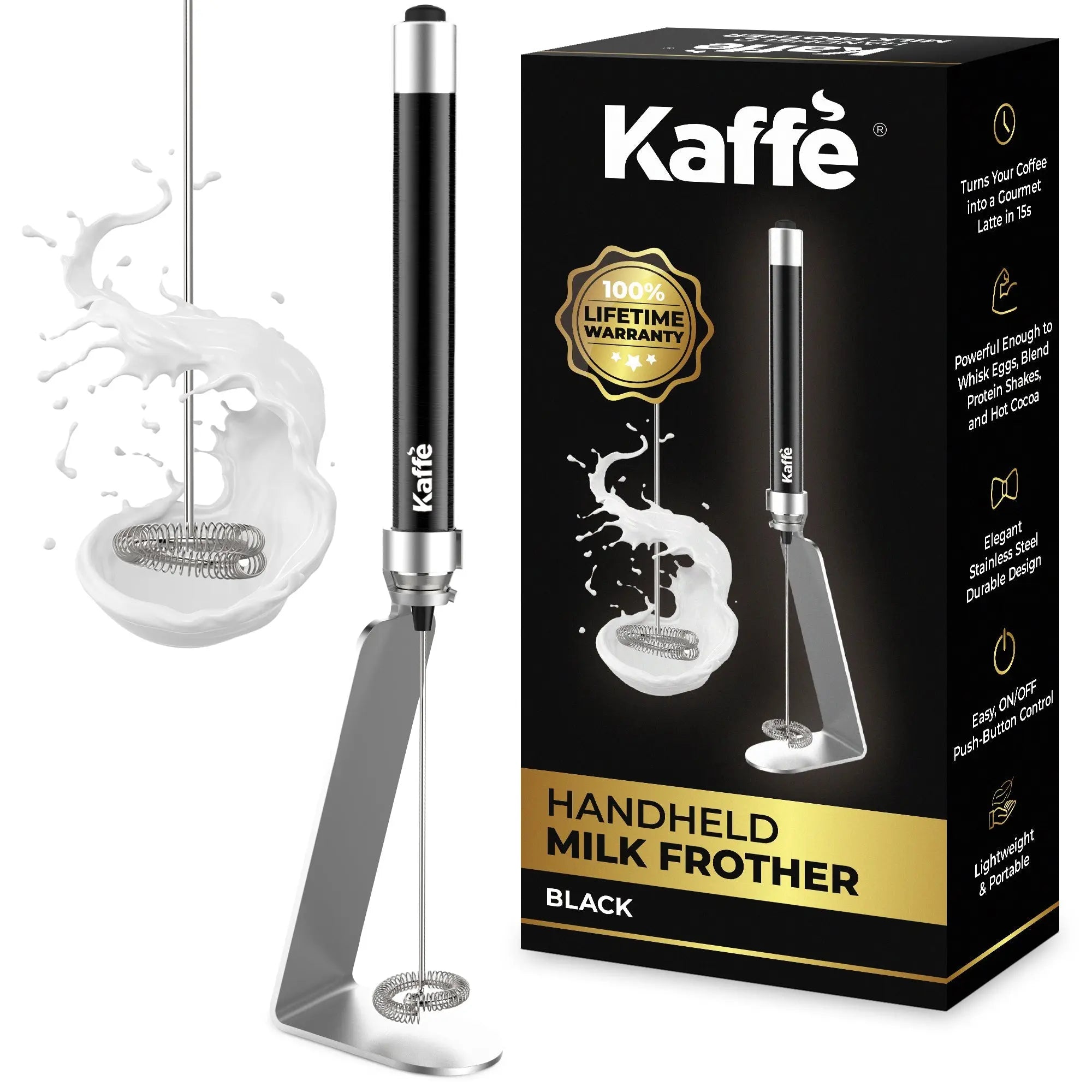 Handheld Milk Frother, KF6010 Kaffe Products