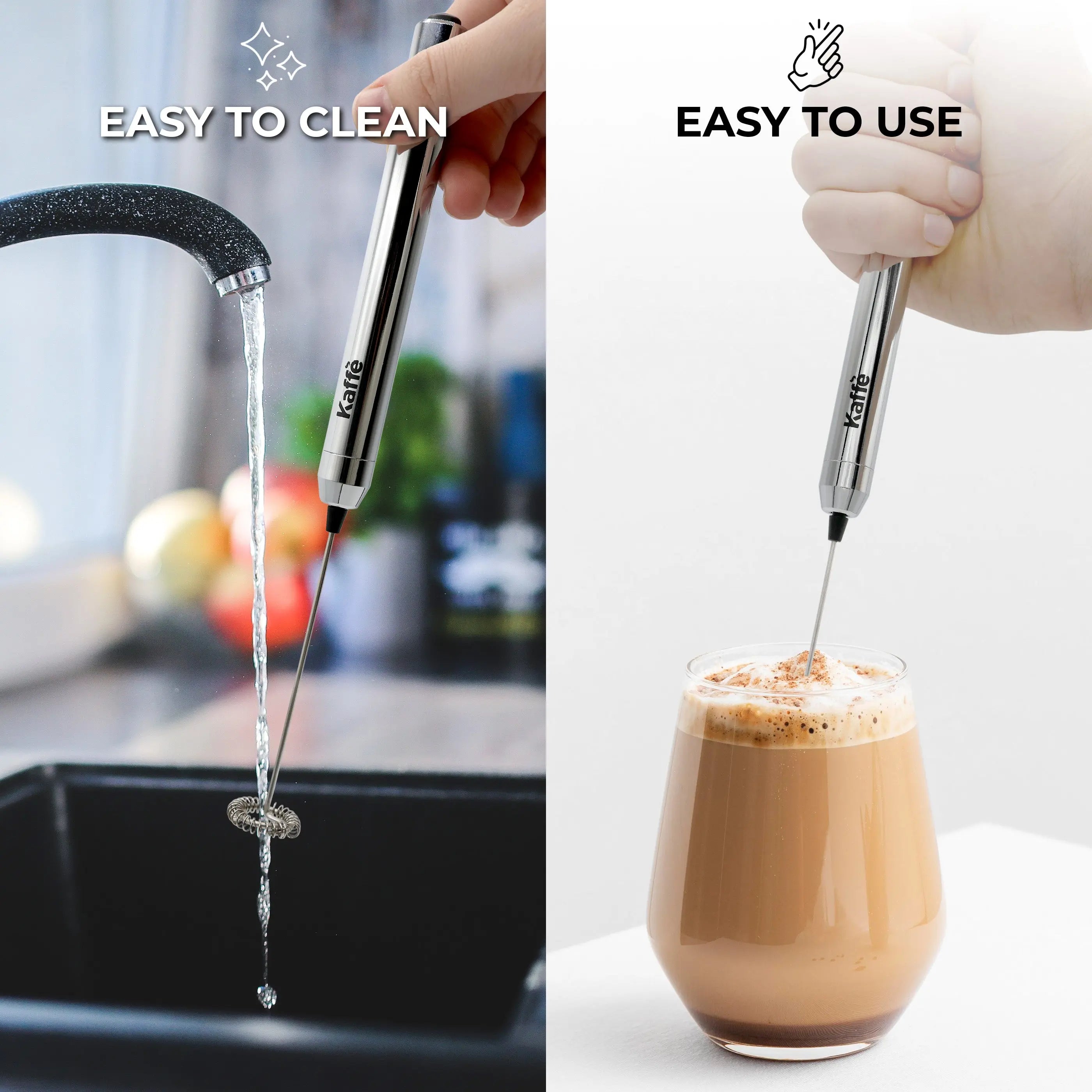 Handheld Milk Frother, KF6020 Kaffe Products