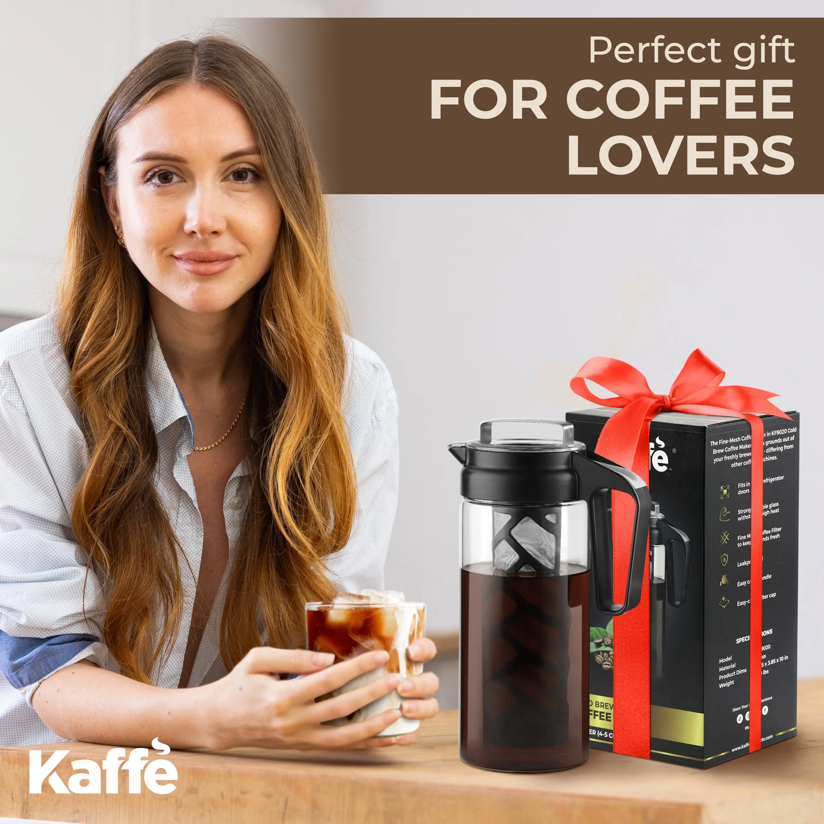 Cold Brew Coffee Maker, KF9020 Kaffe Products