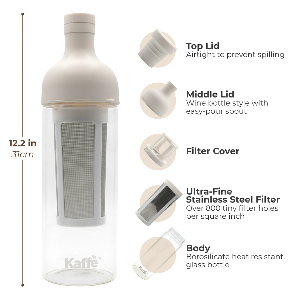 Cold Brew Essentials Kit, White Kaffe Products