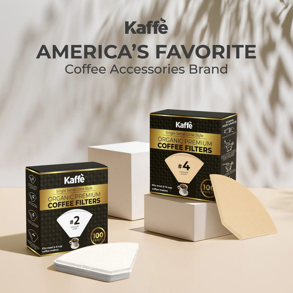 Organic Premium Coffee Filters #2, KFCF02W Kaffe Products
