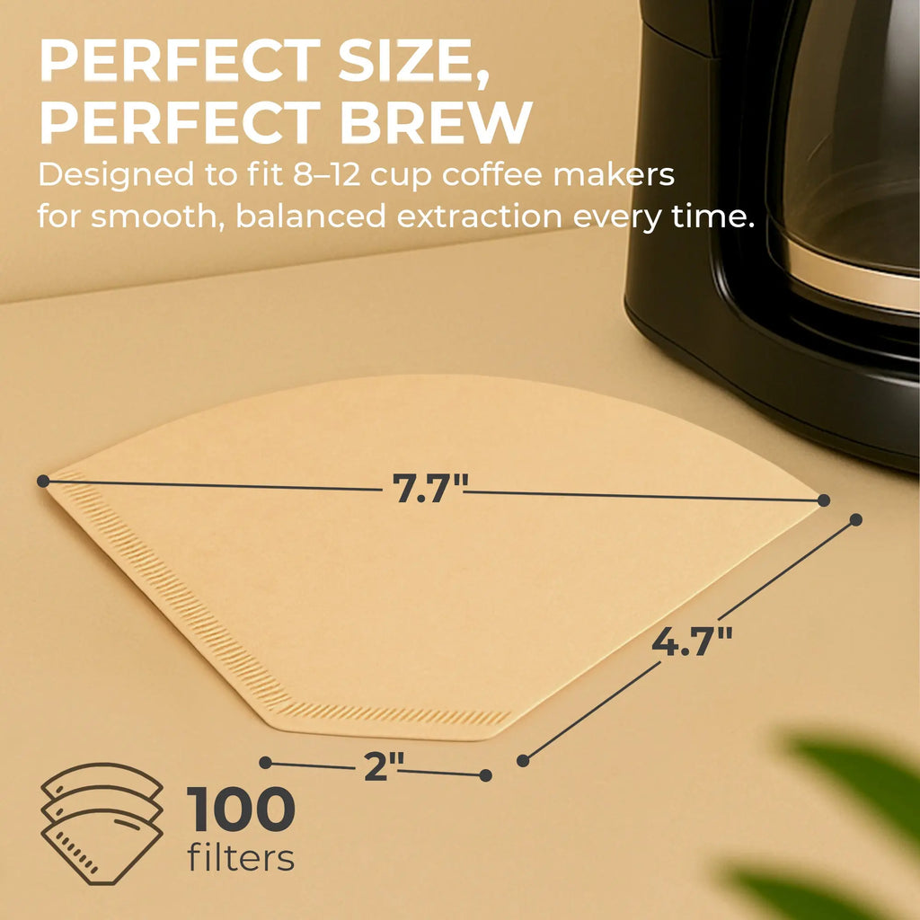 Organic Premium Coffee Filters #4, KFCF04B Kaffe Products