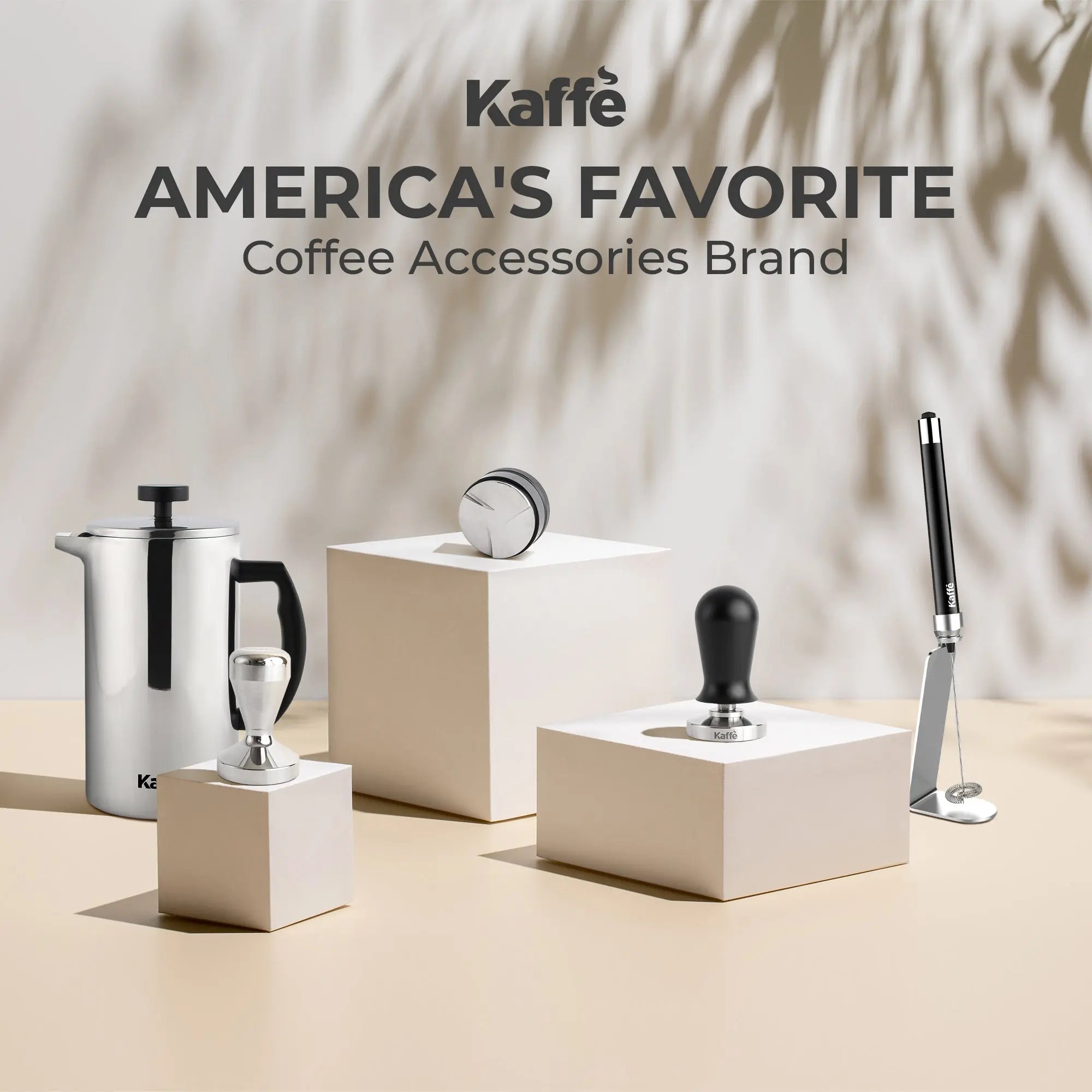 Espresso Tamper with Spring, 51mm, KFCT02-51 Kaffe Products