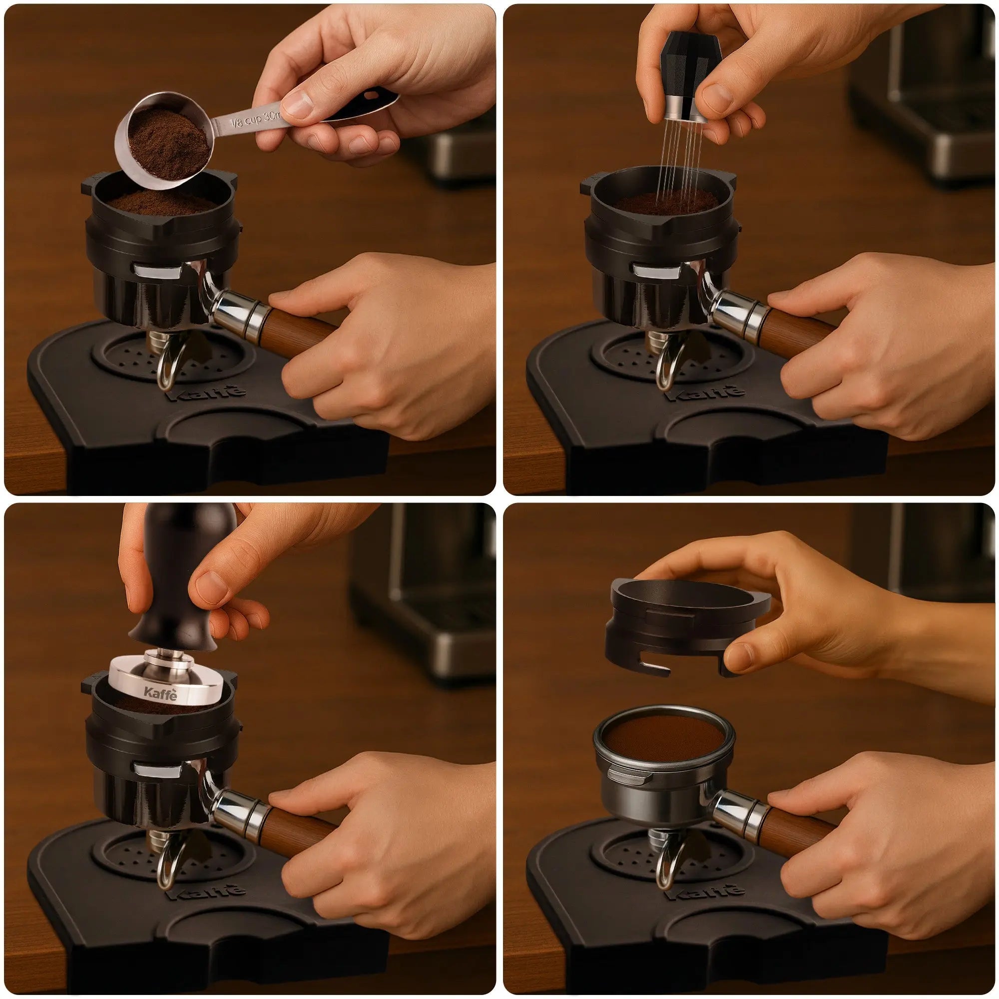 Espresso Portafilter Dosing Ring, 54MM, KFDR01 Kaffe Products