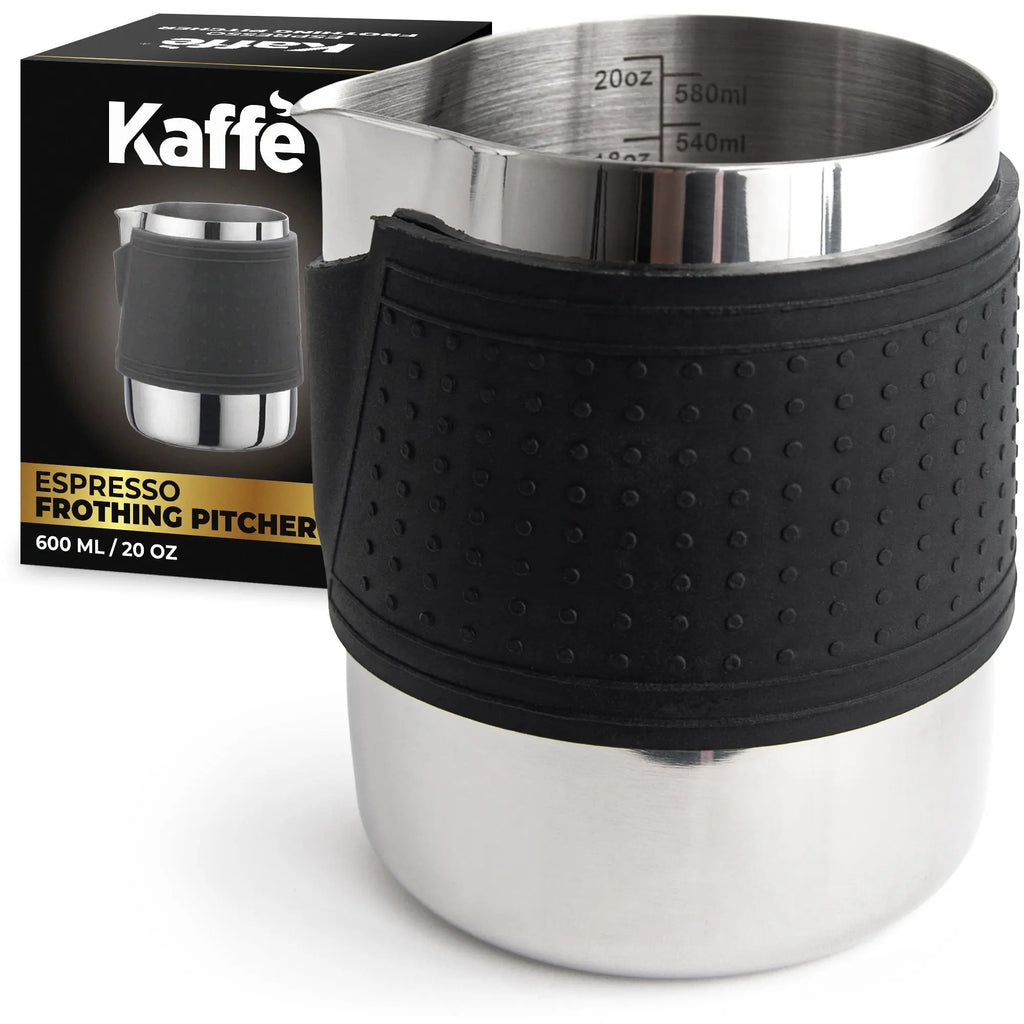 Milk Frothing Pitcher, 600 ML, KFFP01 Kaffe Products