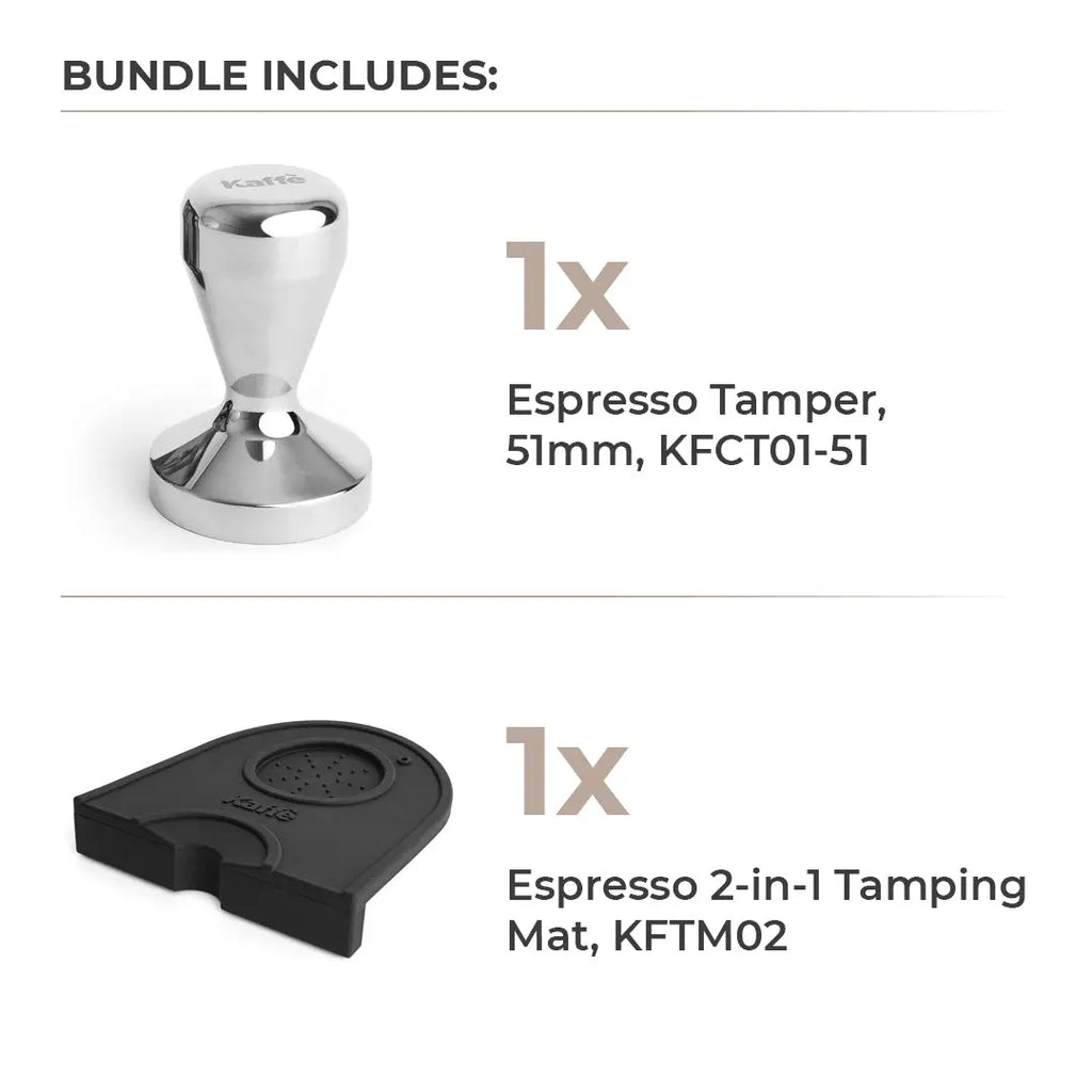 Espresso Tamper & Mat Kit Kaffe Products