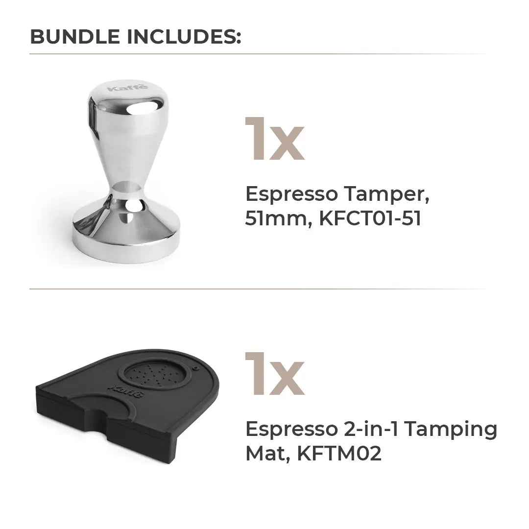 Espresso Tamper & Mat Kit Kaffe Products