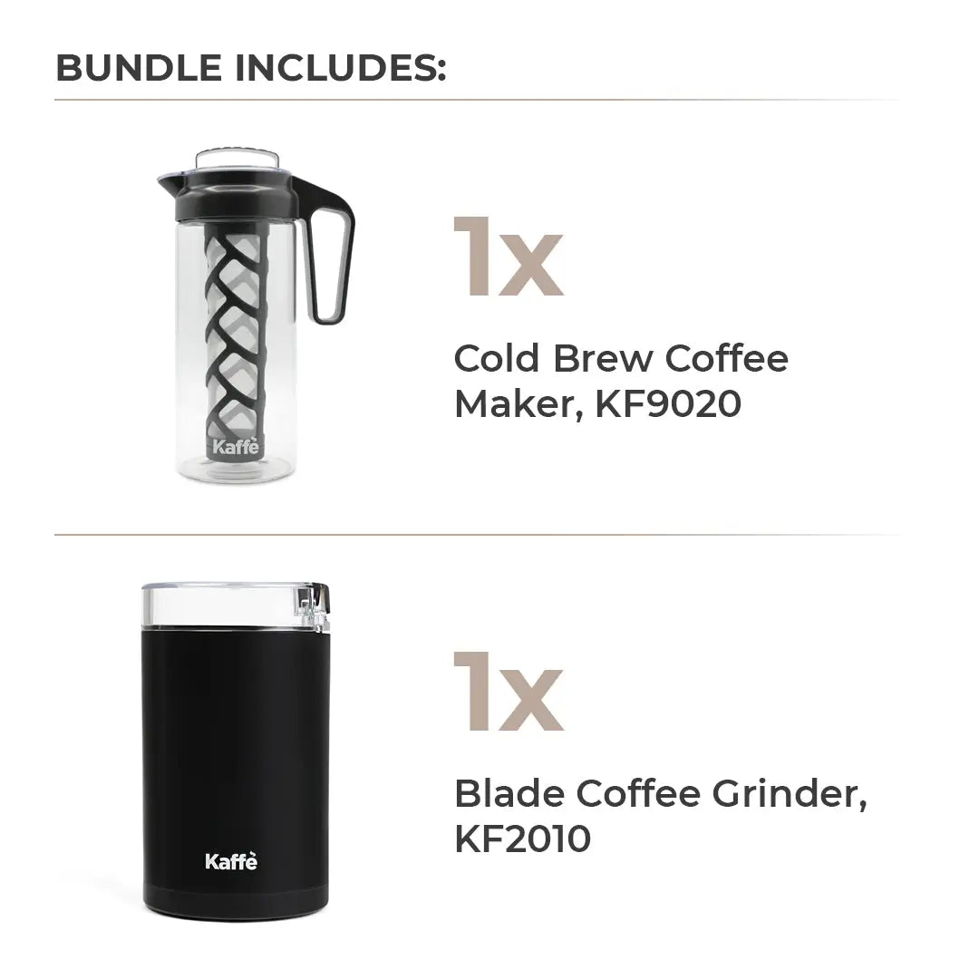 Cold Brew Essentials Kit, Black Kaffe Products