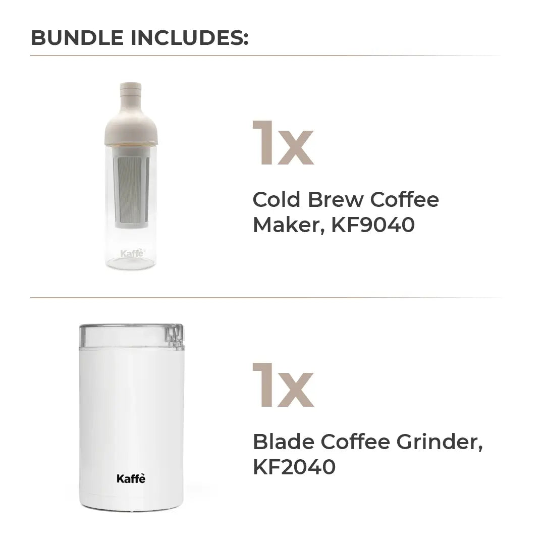 Cold Brew Essentials Kit, White Kaffe Products