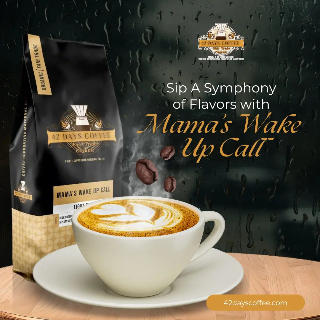 Mama's Wake Up Call - Specialty Light Roast Organic Coffee 42 Days Coffee