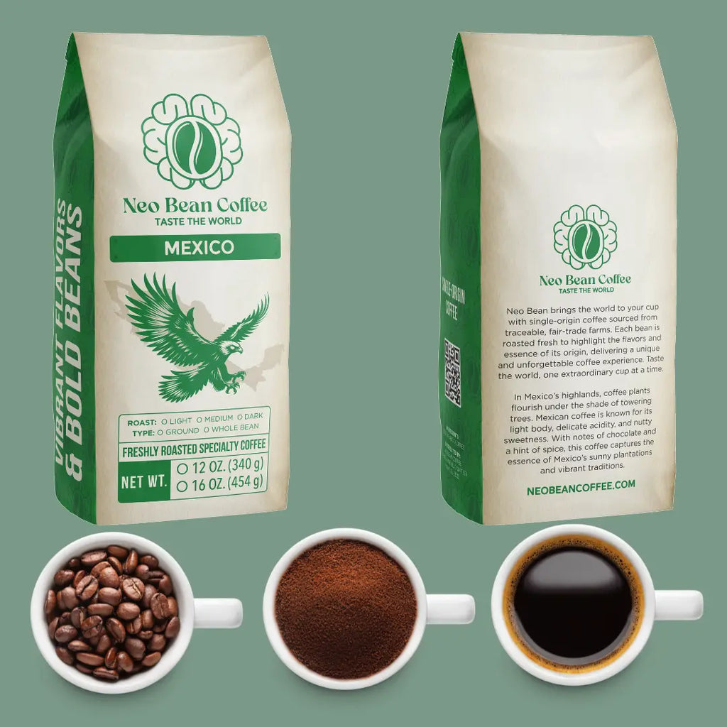 Organic Mexico Coffee - Freshly Roasted Single-Origin Specialty Coffee NeoBean
