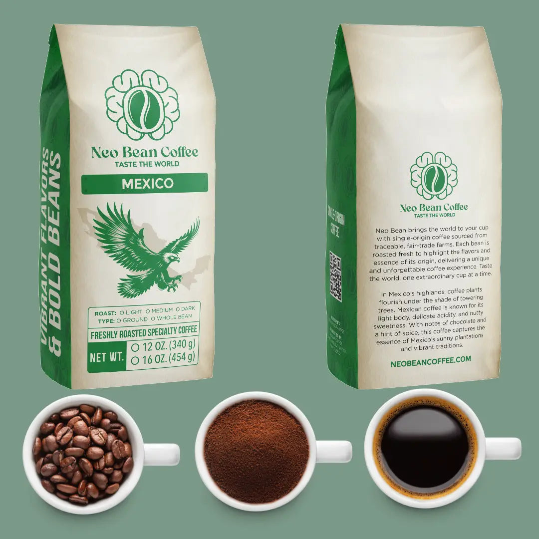 Organic Mexico Coffee - Freshly Roasted Single-Origin Specialty Coffee NeoBean