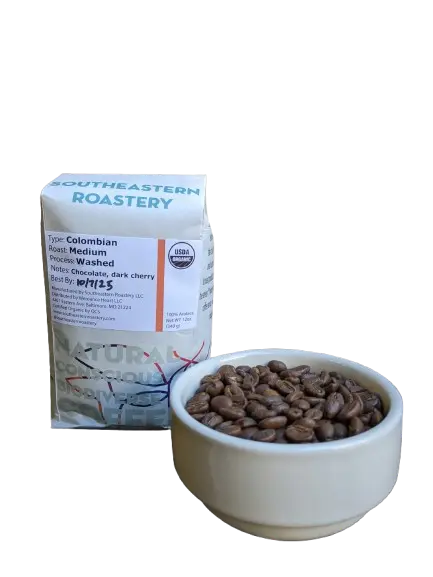 MAEOE - 120z Organic Colombian Coffee Medium Roast Benevolent Bean