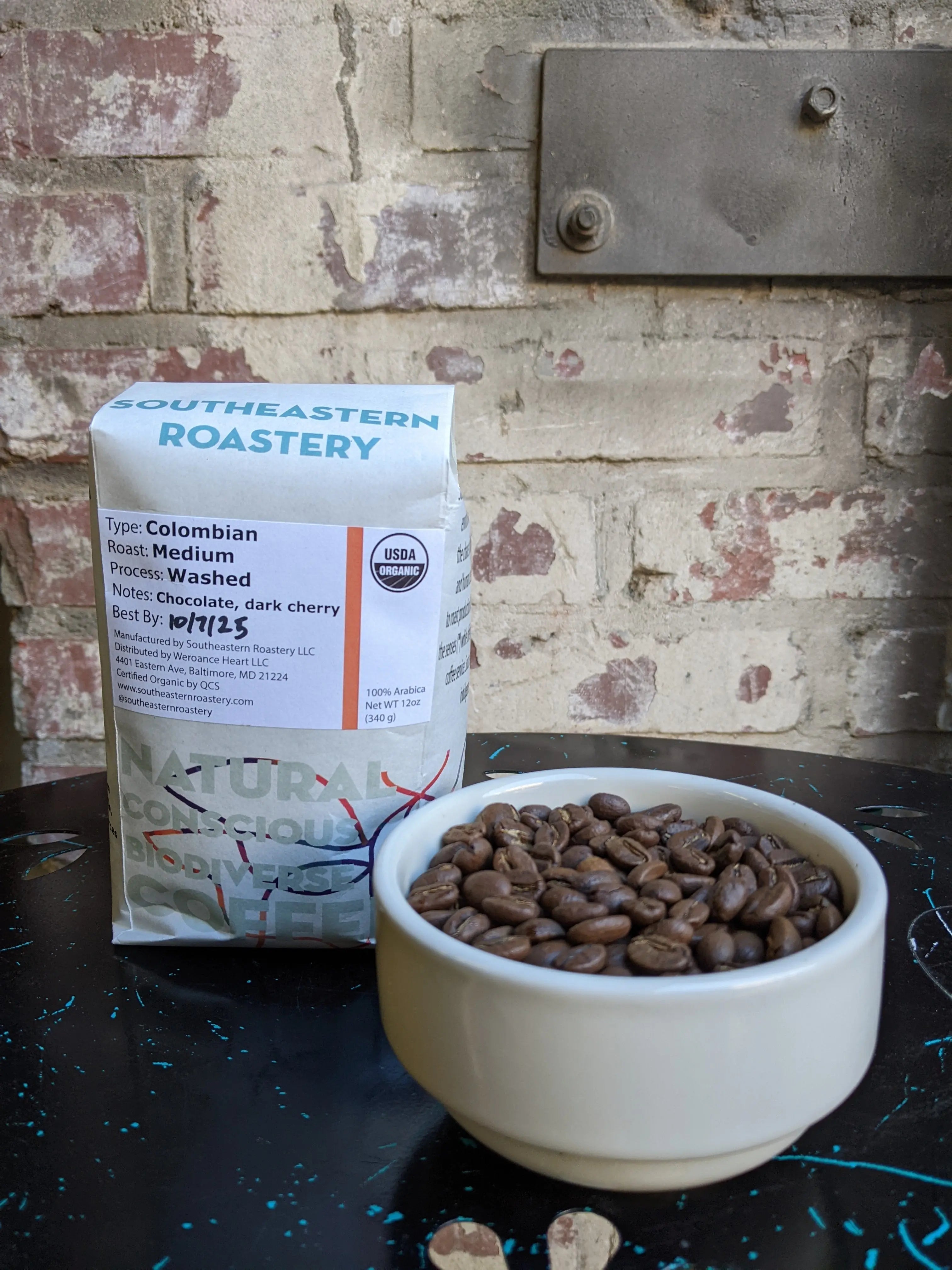 Grow To Market 12oz Organic Colombian Coffee Benevolent Bean