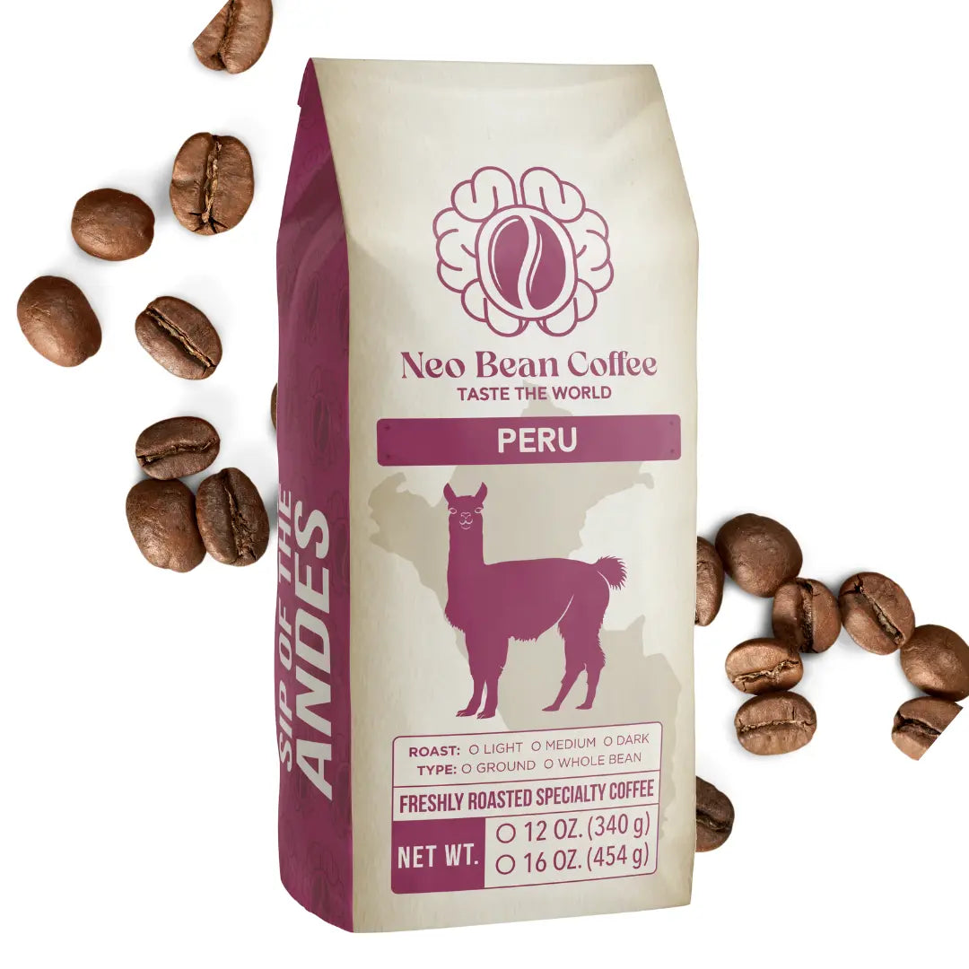 Organic Peru Coffee - Freshly Roasted Single-Origin Specialty Coffee NeoBean