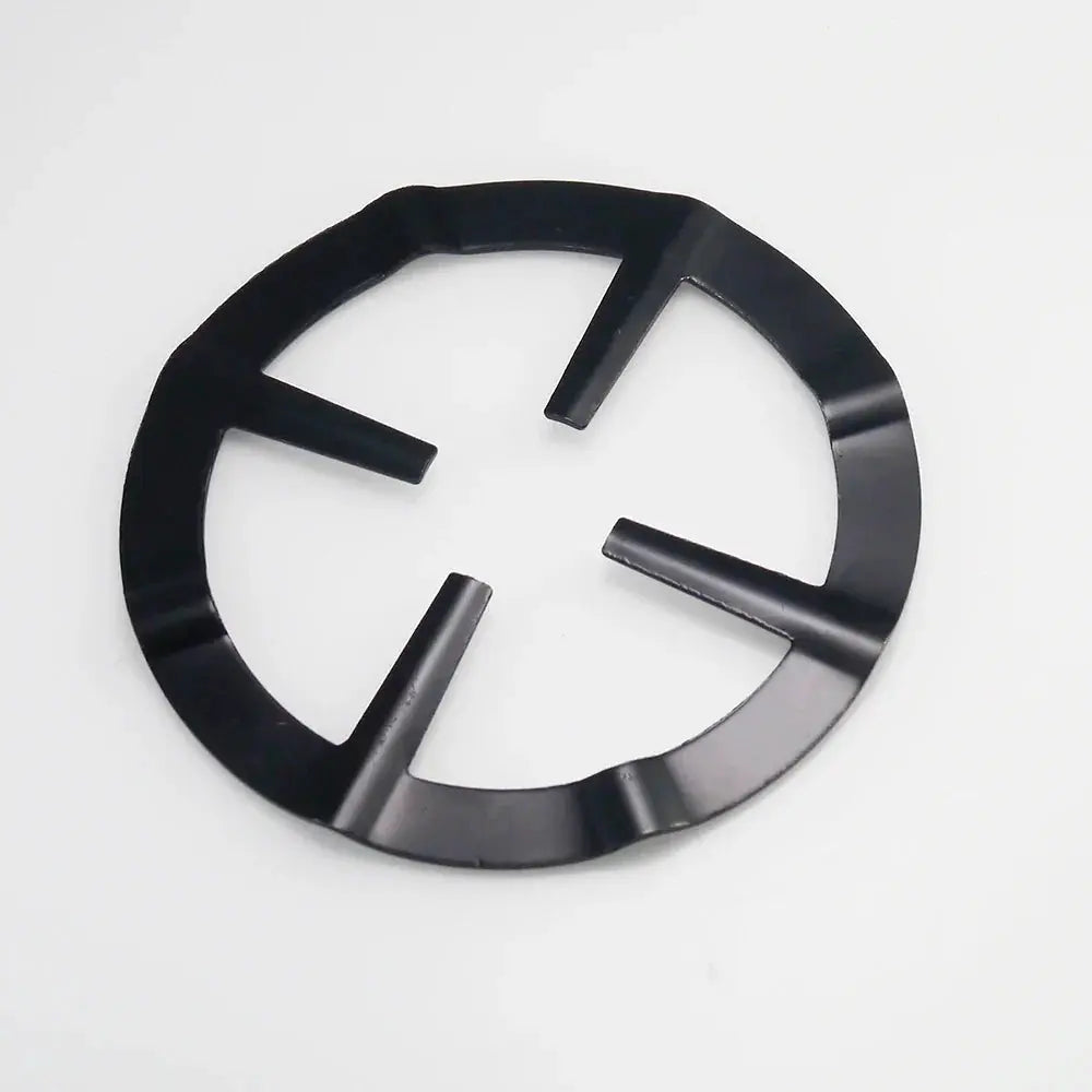 Cast Iron Moka Pot Support Ring 13.3 cm (5.24 in) Gas Stove Heat Diffuser Camping Cooker Rack Black FanzyMarket